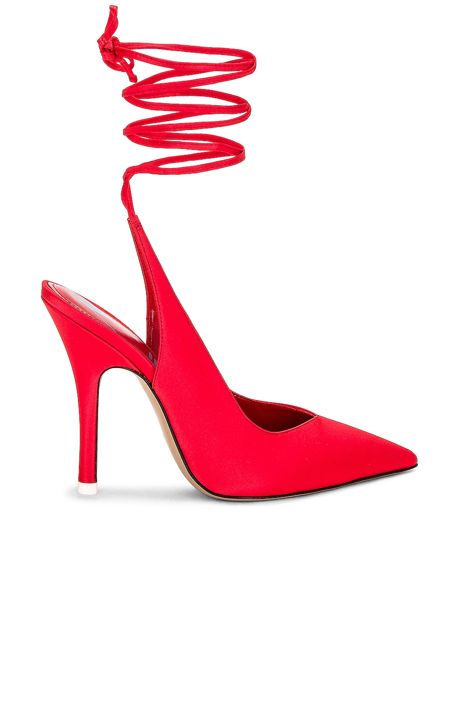 Image 1 of THE ATTICO Venus Slingback In Red in Red