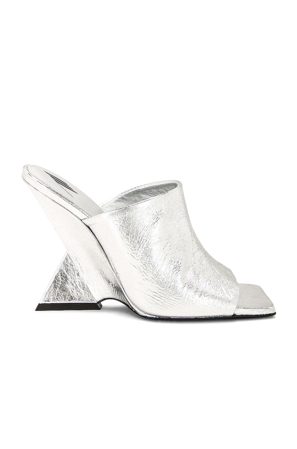 Image 1 of THE ATTICO Cheope Mule in Silver