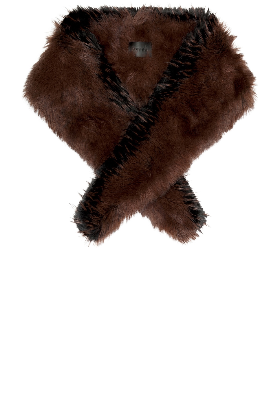 Auter The Fox Faux Collar in Brown