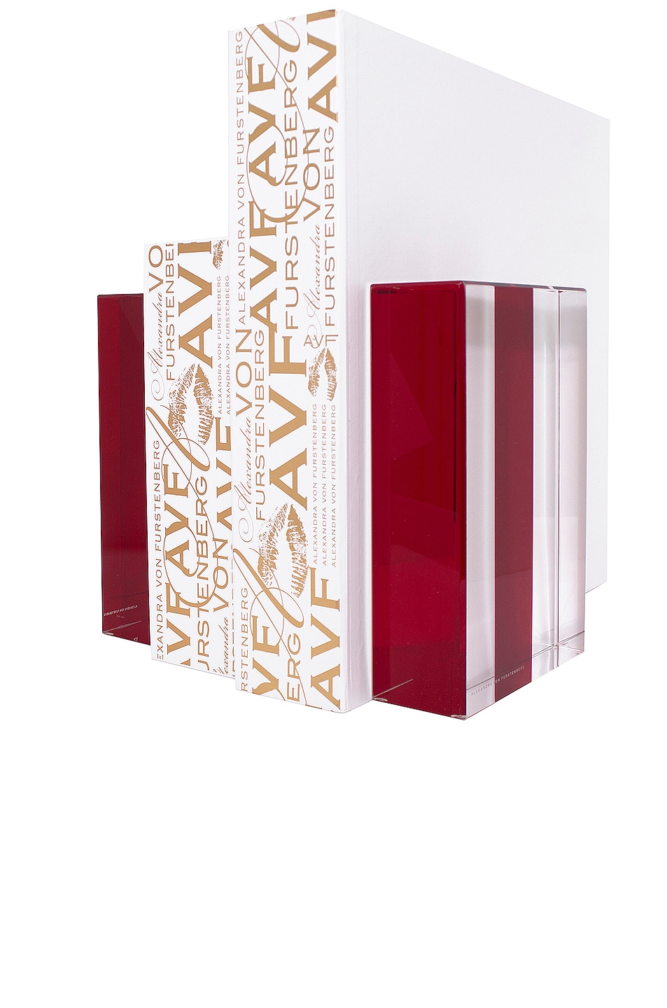 Image 1 of Alexandra Von Furstenberg Chapter Bookends in Ruby