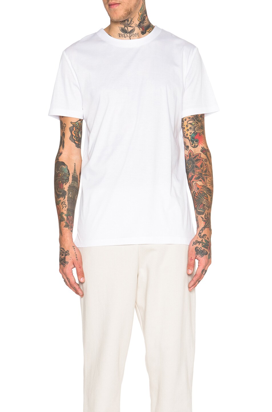 Image 1 of Alexander Wang Oversized Tee in White