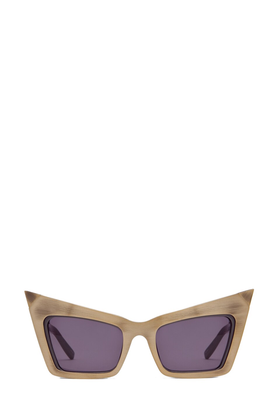 Image 1 of Alexander Wang Cat Eye Sunglasses in Copper