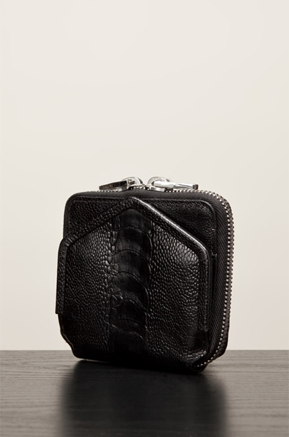 Image 1 of Alexander Wang Mini Adriel Wallet in Black