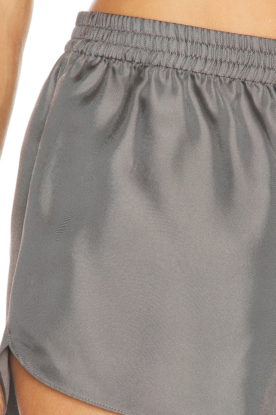 Alexander Wang - High Rise Mini Track Short | Plush
