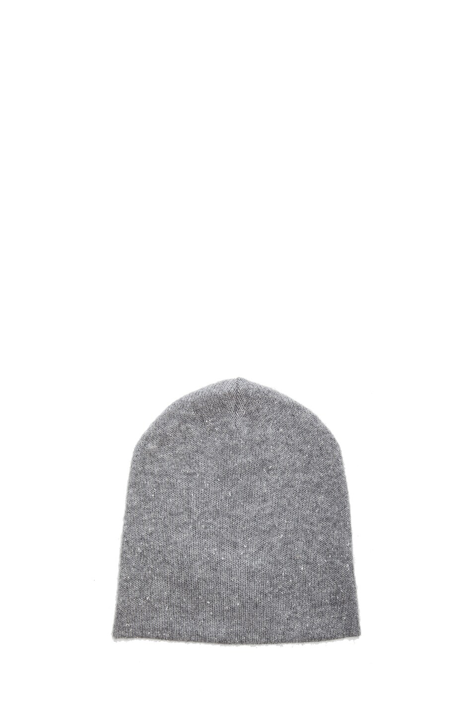 Image 1 of Alexander Wang Cashmere Donegal Beanie in Pumice