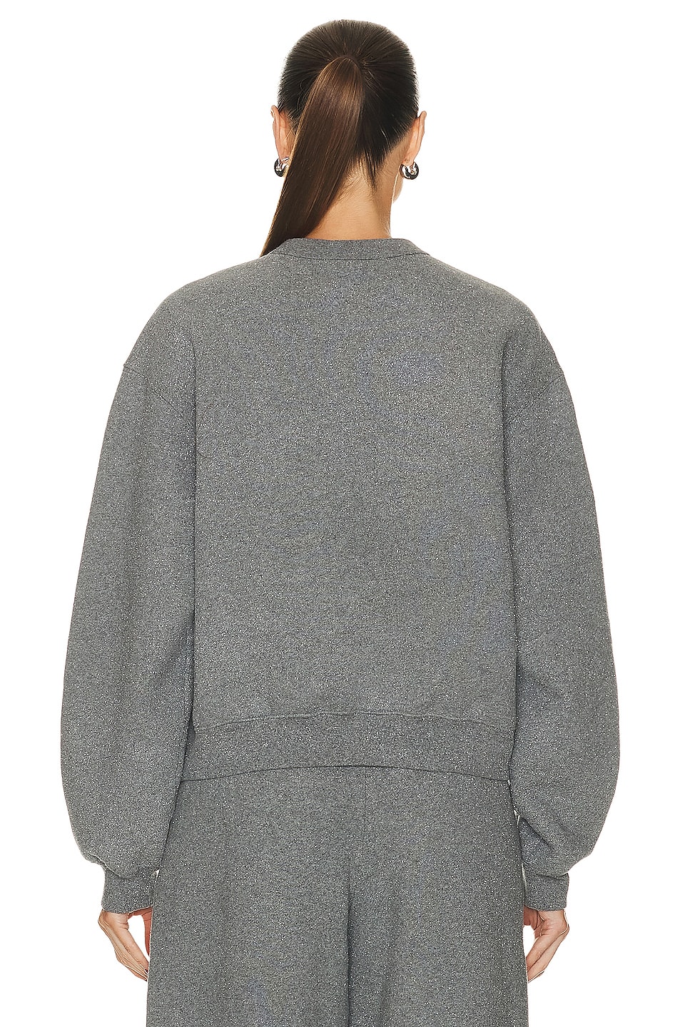 Alexander Wang Logo Sweatshirt in Sidewalk | FWRD