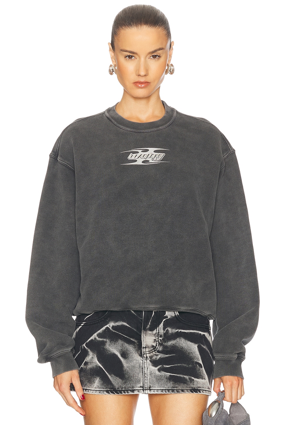 Crewneck Sweatshirt in Charcoal