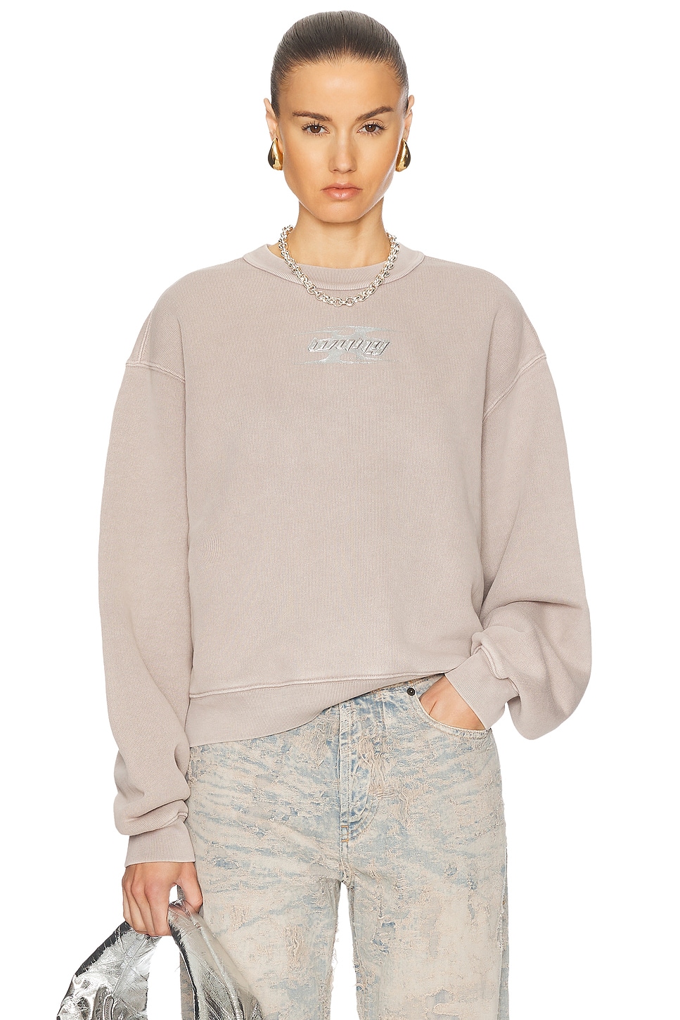 Crewneck Sweatshirt in Neutral