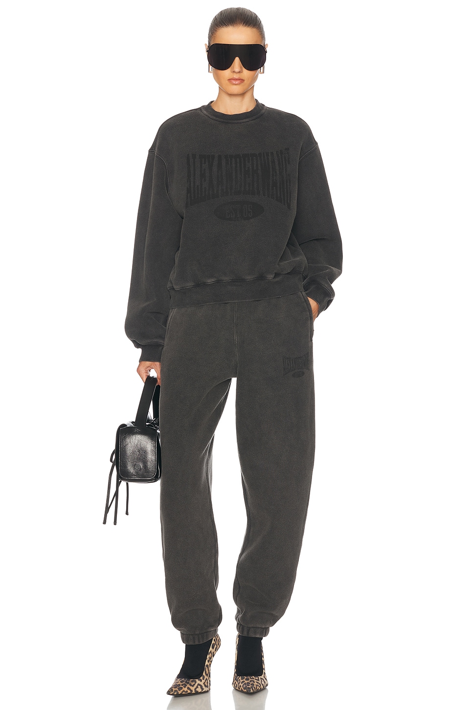 Graphic Crewneck Sweatshirt - Thumbnail 4