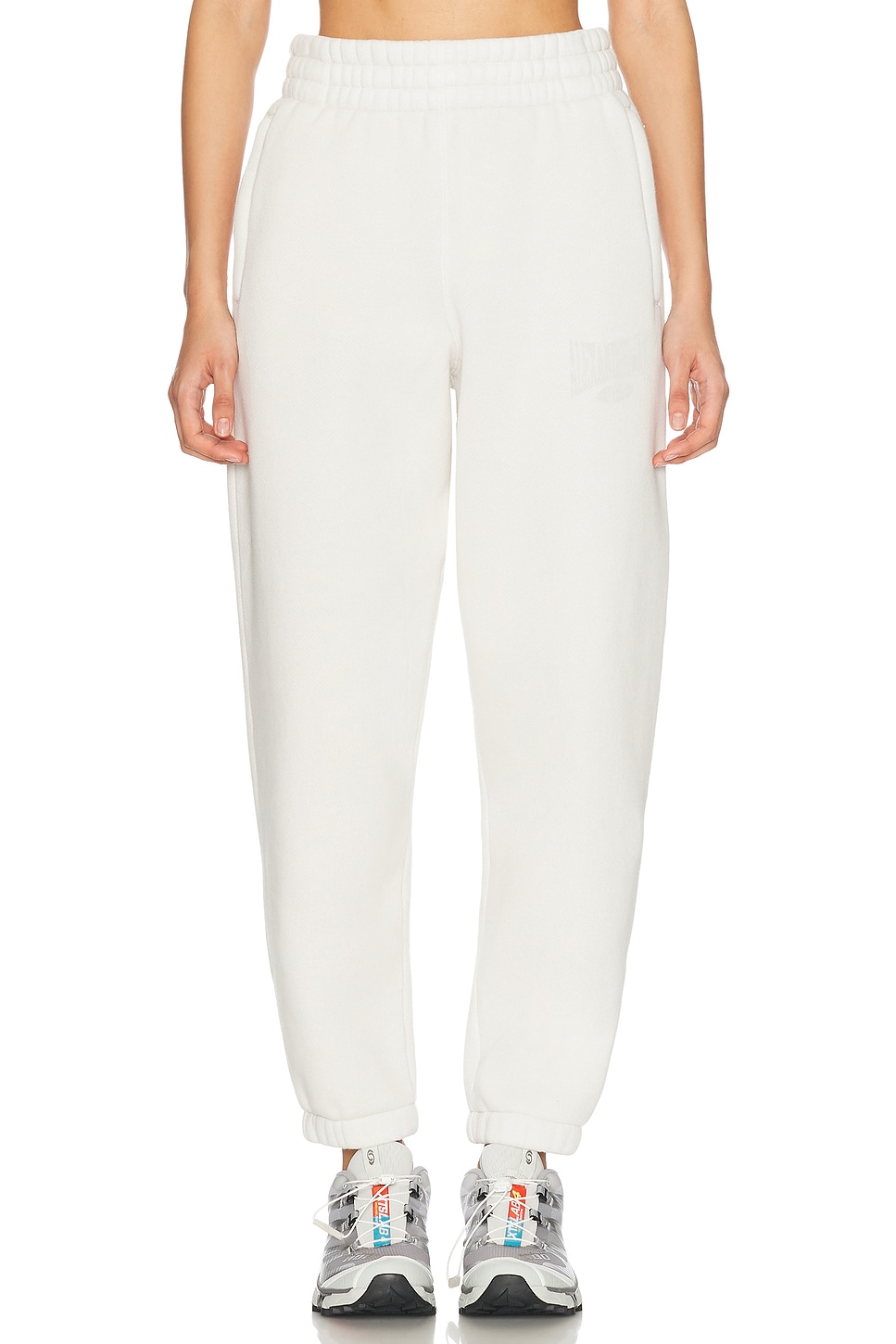 Graphic Sweatpant in White