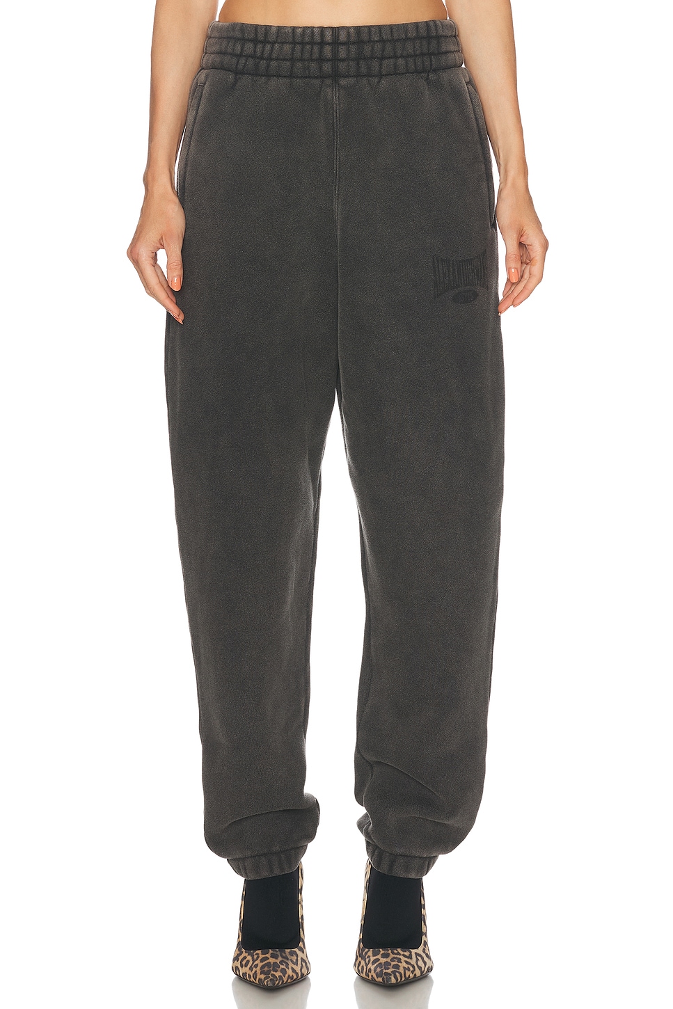 Graphic Sweatpant in Black