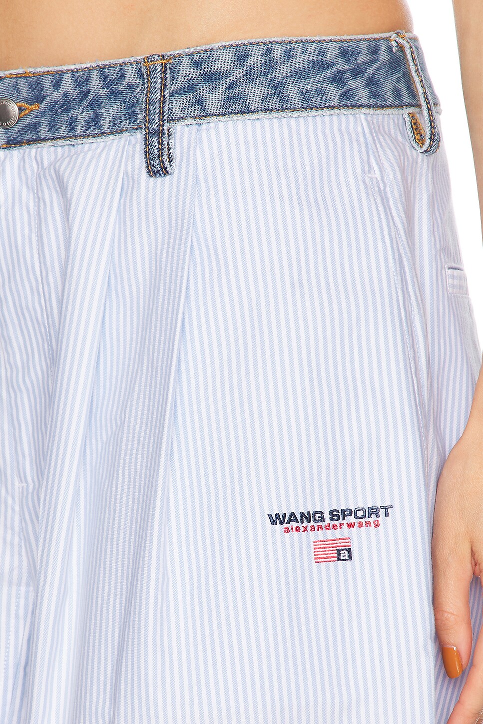 Alexander Wang Denim Waistband Pant thumbnail