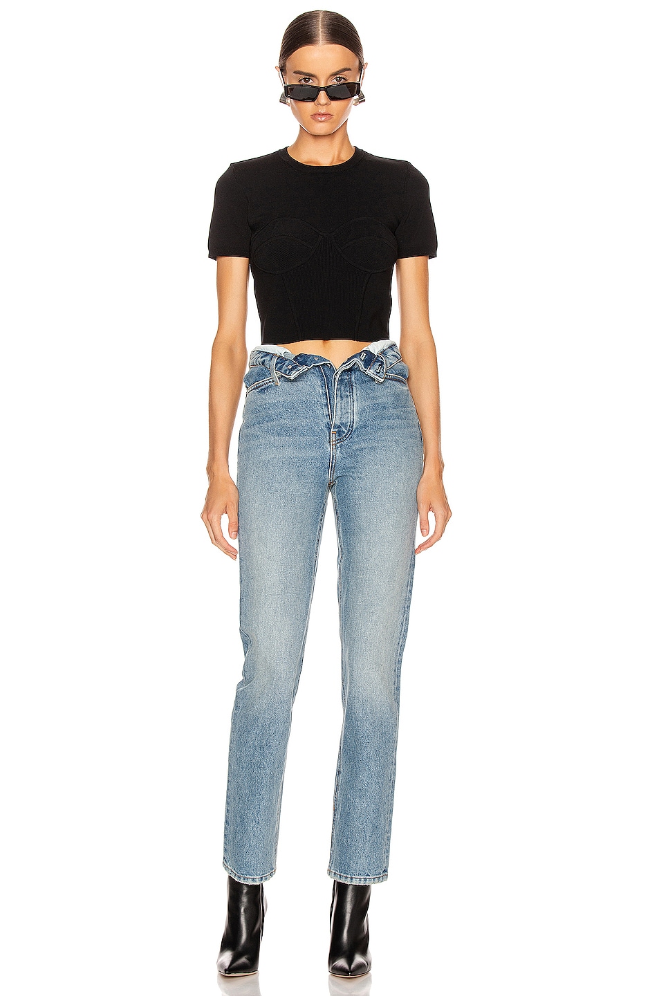 alexander wang cult flip jeans
