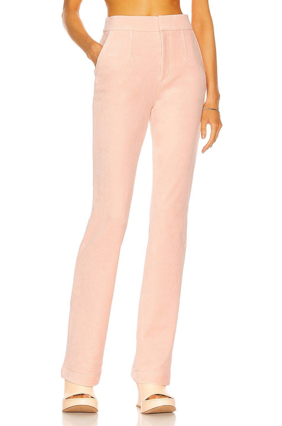 Image 1 of Alexander Wang Stacked Pant in Quartz Pink