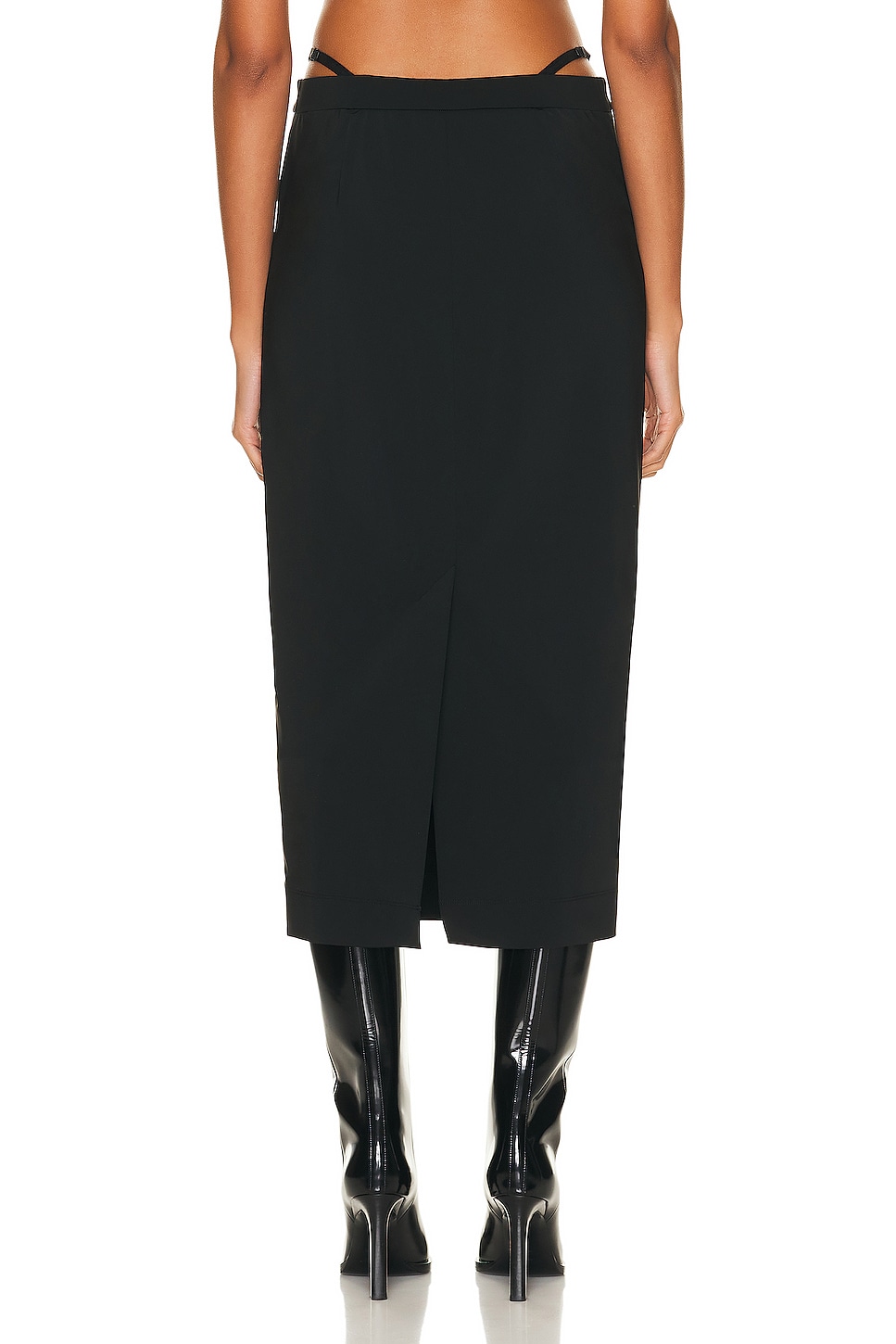 Alexander Wang Fitted G String Long Skirt