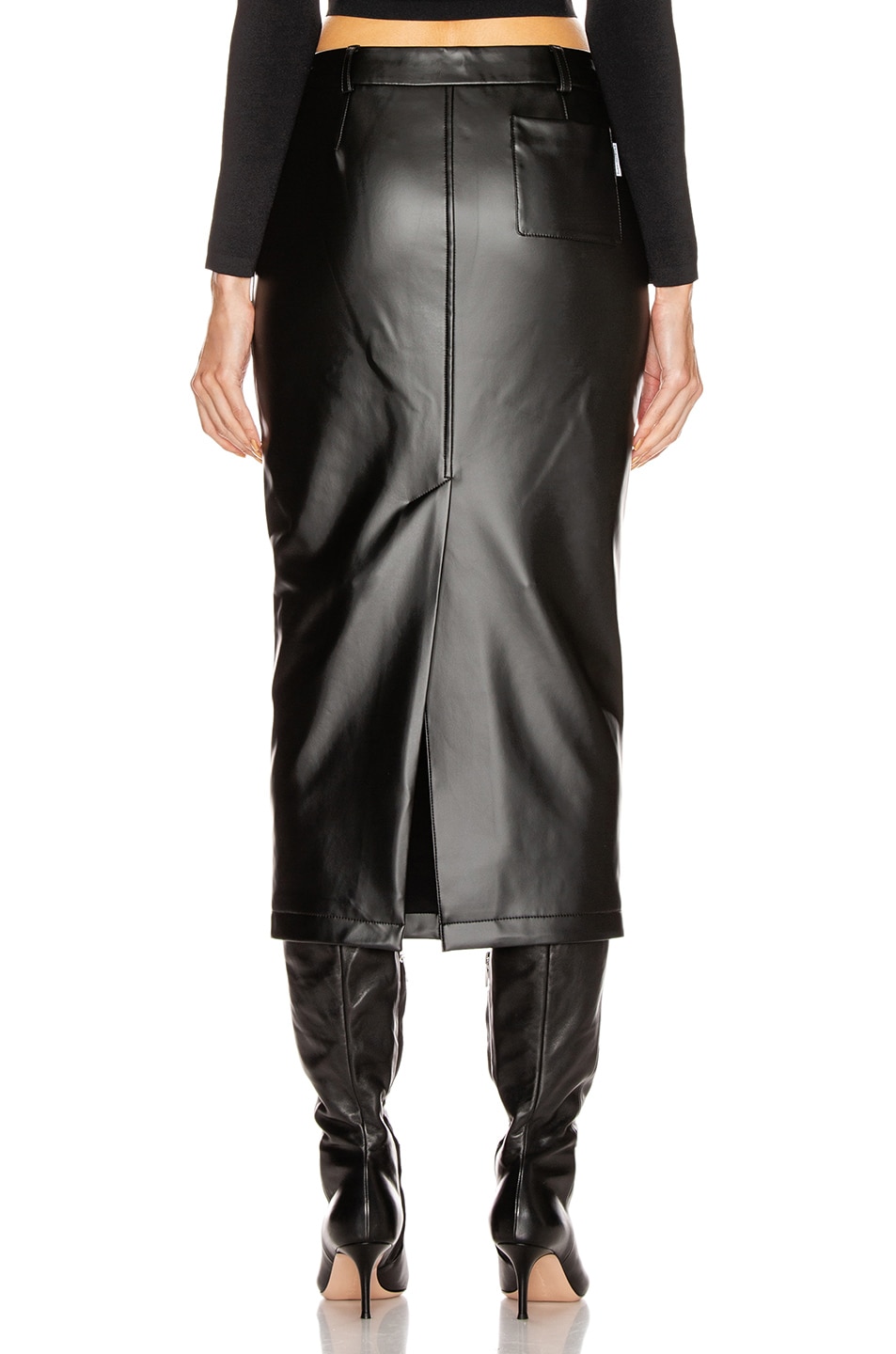 Alexander Wang Peg Skirt in Black | FWRD