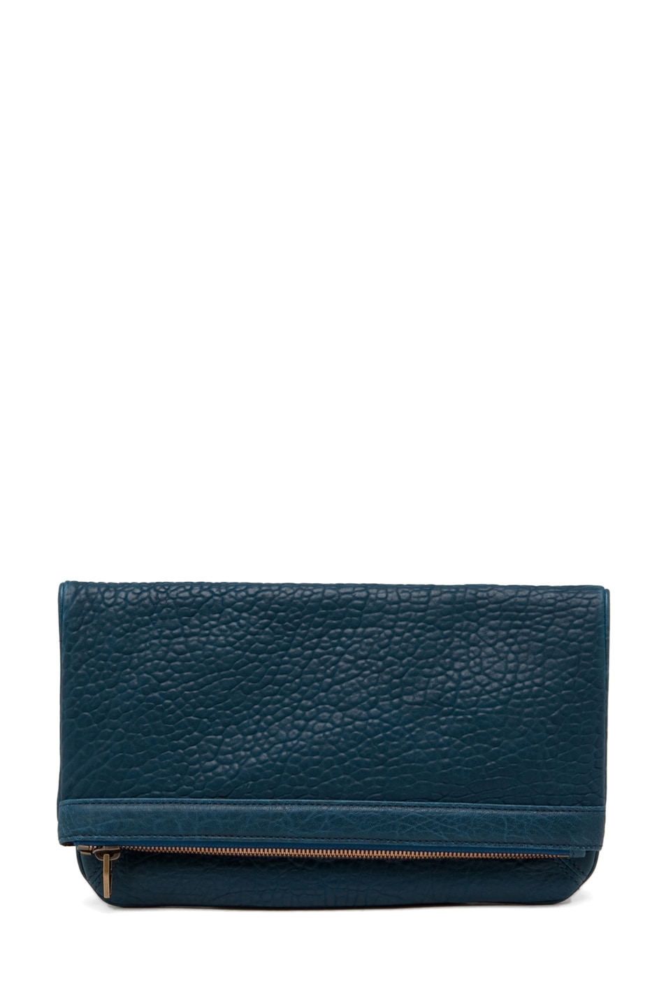 Image 1 of Alexander Wang Dumbo Soft Clutch in Petrol