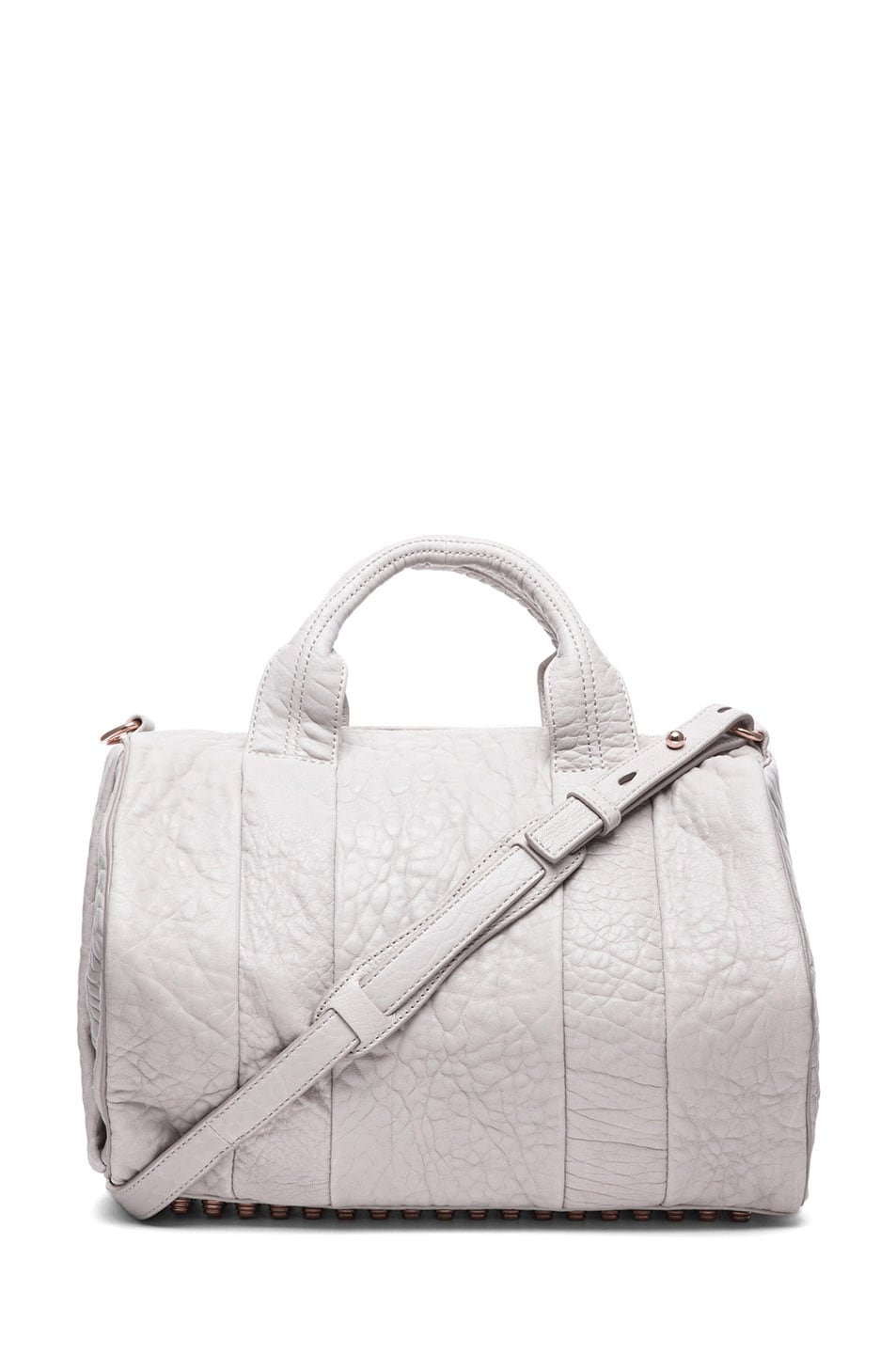 Image 1 of Alexander Wang Rocco Shoulder Bag with Rose Gold in Lilac