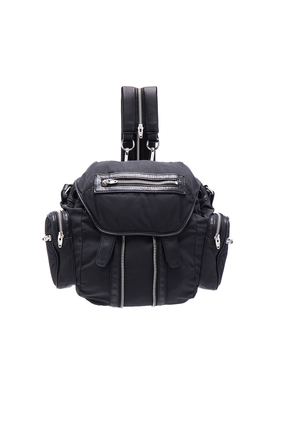 Image 1 of Alexander Wang Mini Marti Bag in Black Nylon