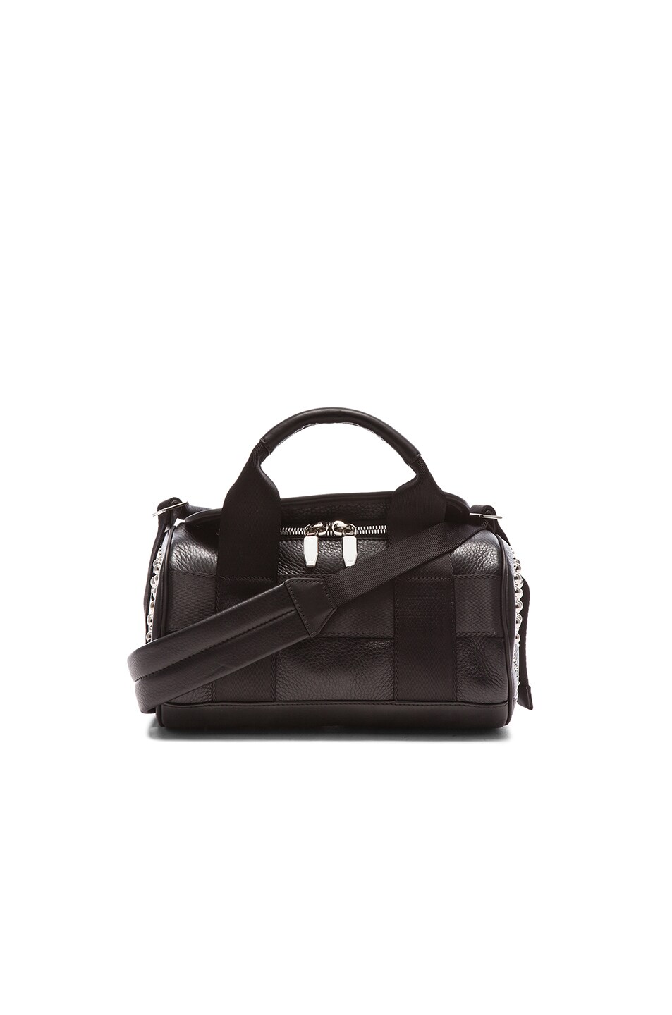 Image 1 of Alexander Wang Studded Leather Duffel in Black