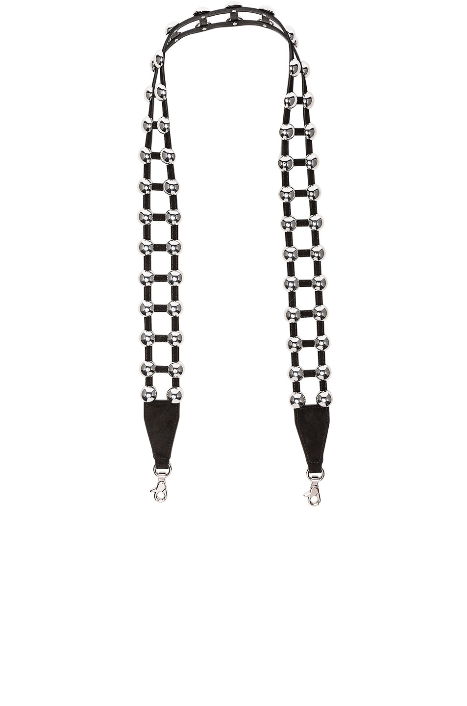 Image 1 of Alexander Wang Attica Studded Cage Strap in Black