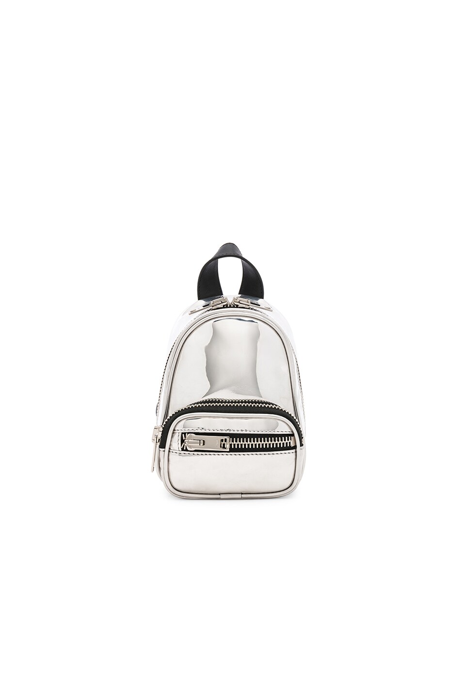 Image 1 of Alexander Wang Attica Soft Mini Backpack in Silver