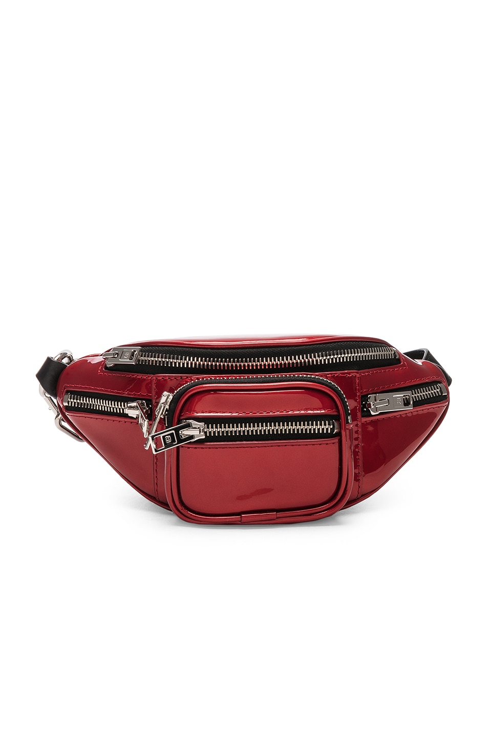 Image 1 of Alexander Wang Attica Patent Mini Fanny Pack in Red