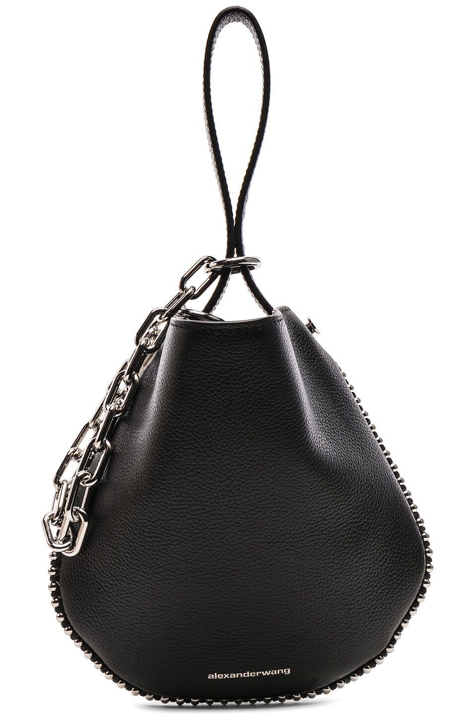 Image 1 of Alexander Wang Roxy Mini Hobo Bag in Black & White