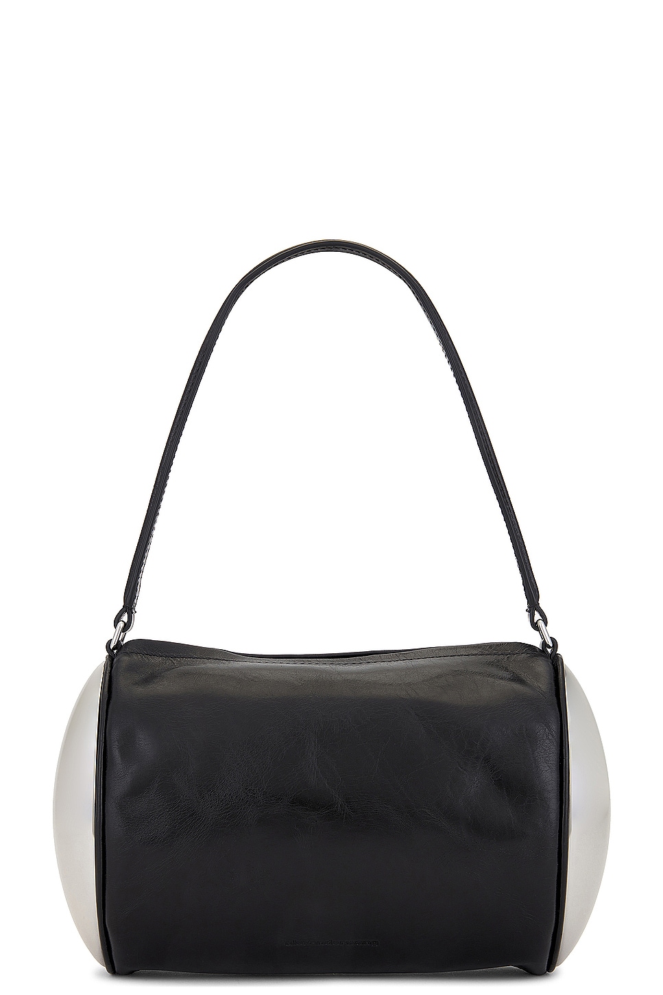 Dome Barrel Pouchette Bag in Black