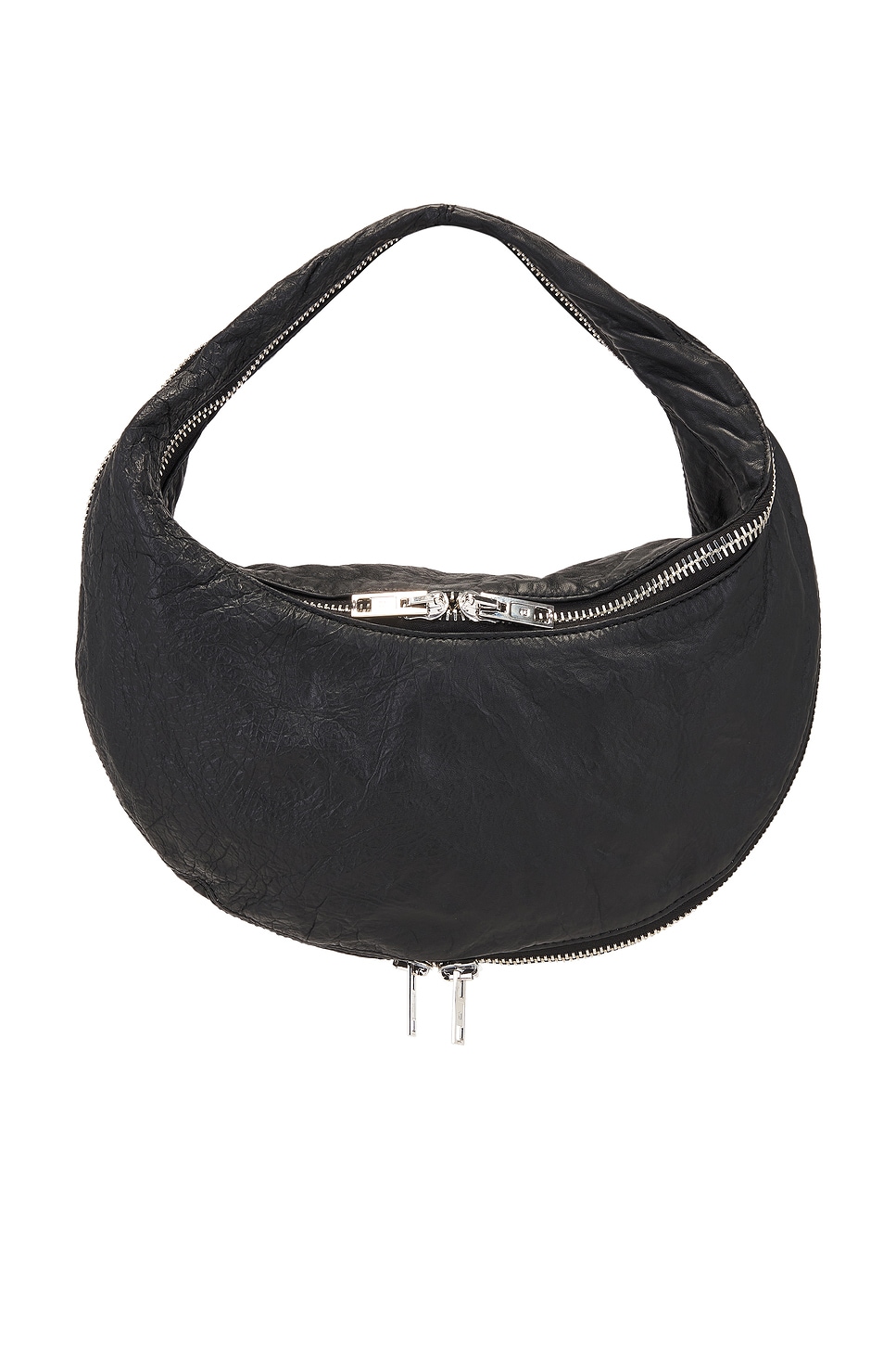 Twyst Top Handle Bag in Black