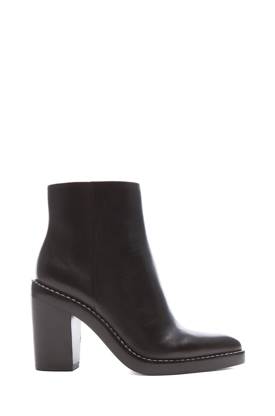 Image 1 of Alexander Wang Kellie Leather Ankle Boots in Black