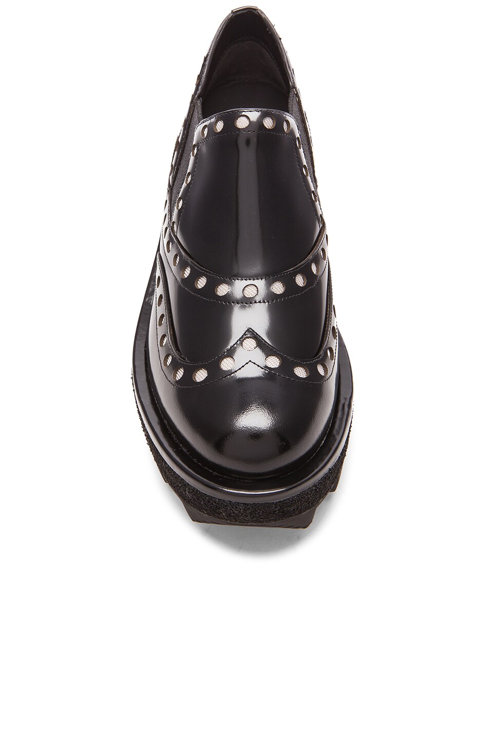 Alexander Wang Steph Spazzolato Low Leather Oxfords in Black | FWRD