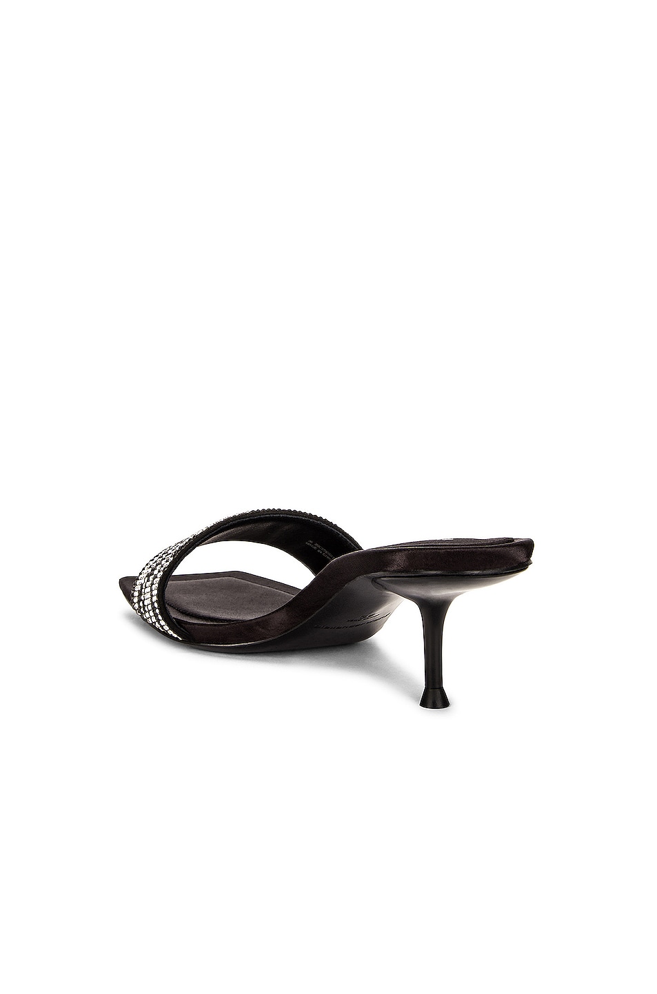 alexander wang jessie crystal slide