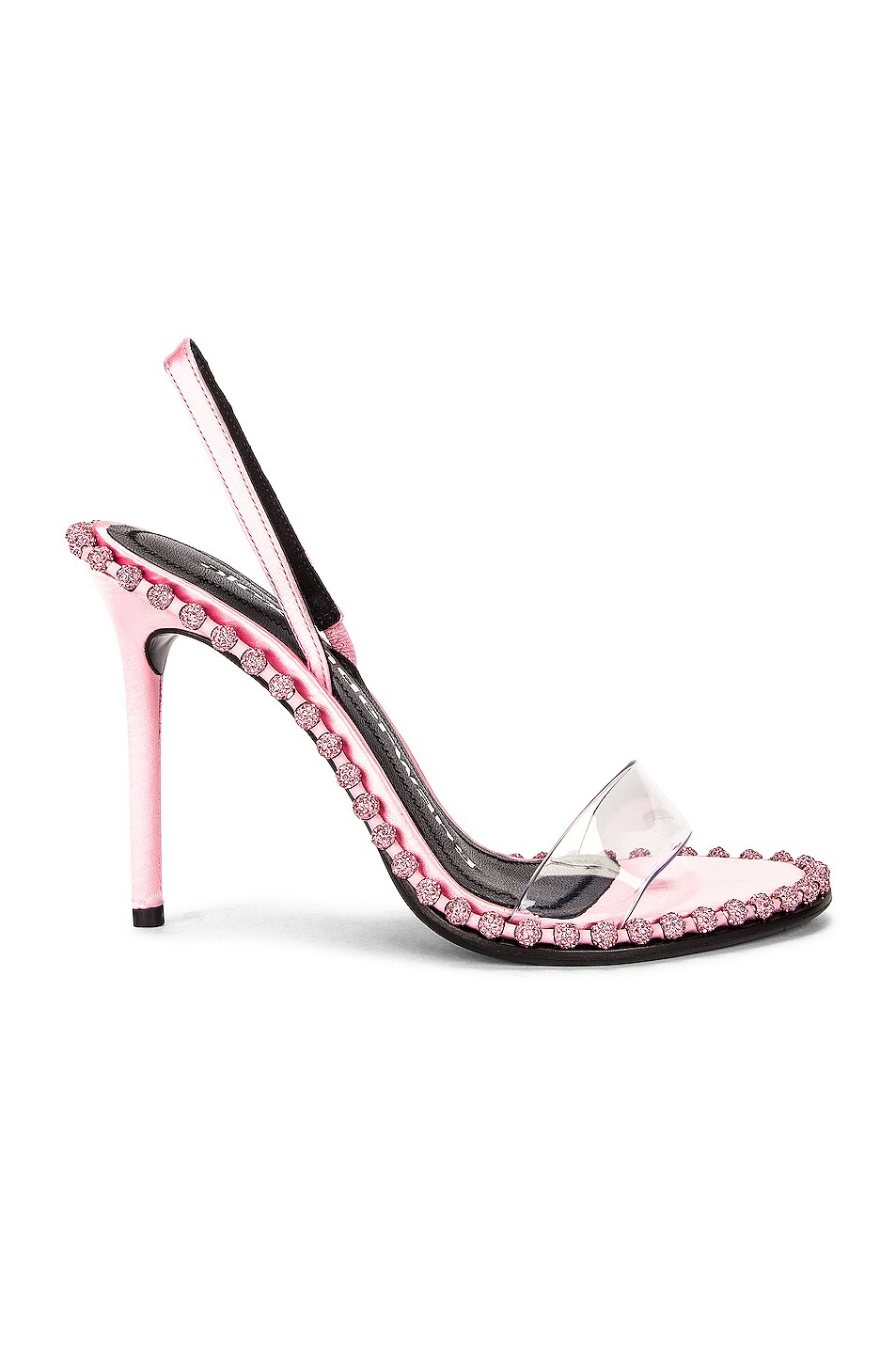 Image 1 of Alexander Wang Nova Crystal Sandal in Prism Pink