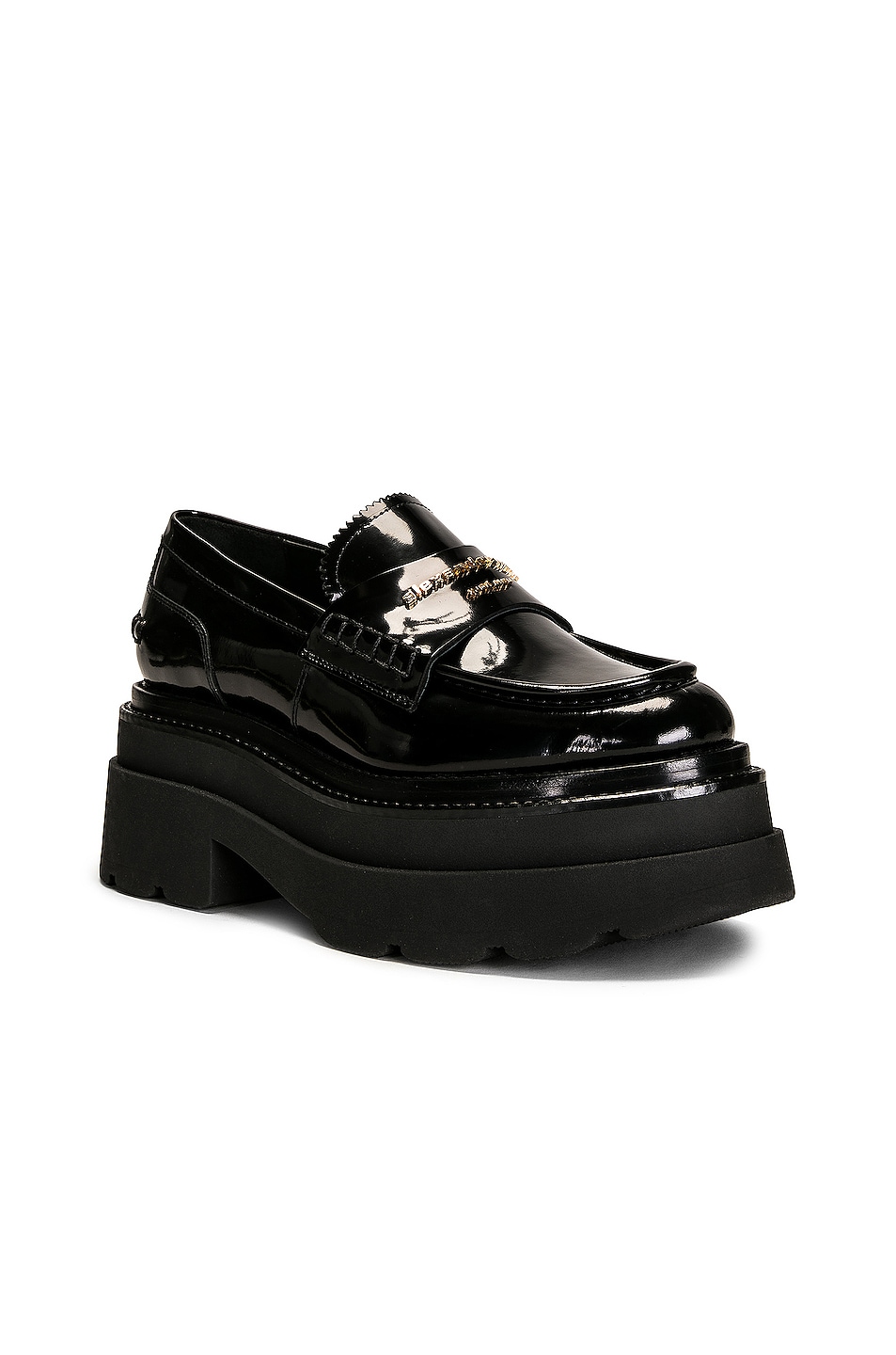 Alexander Wang Carter Platform Loafer in Black | FWRD