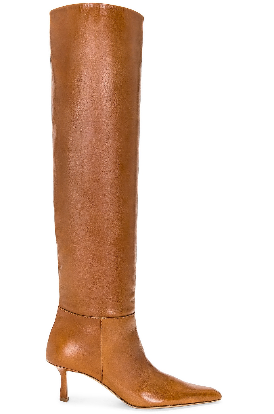 Image 1 of Alexander Wang Viola 65 Slouch Boot in Toasted Caramel