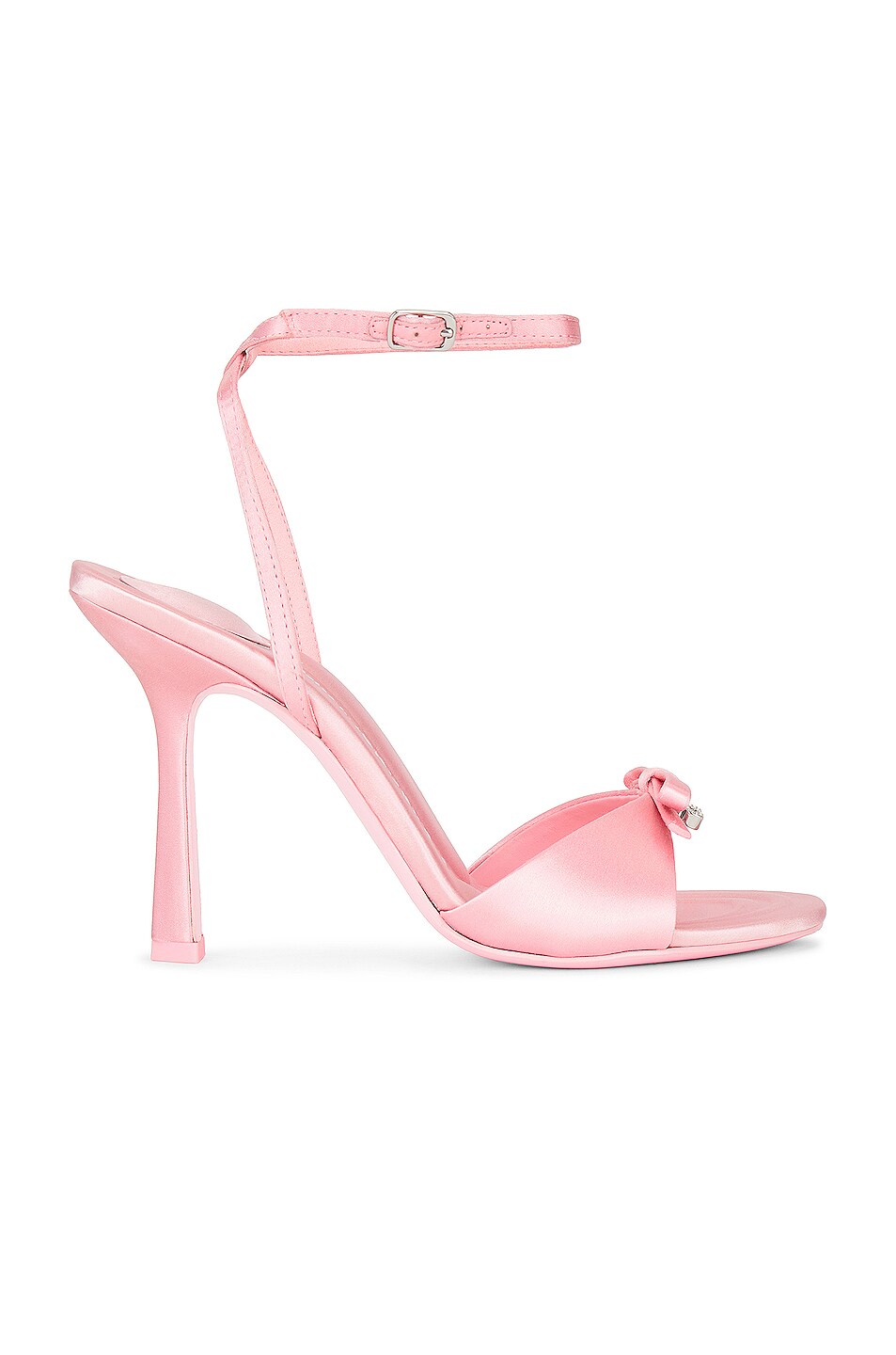 Image 1 of Alexander Wang Dahlia 105 Bow Sandal in Prism Pink