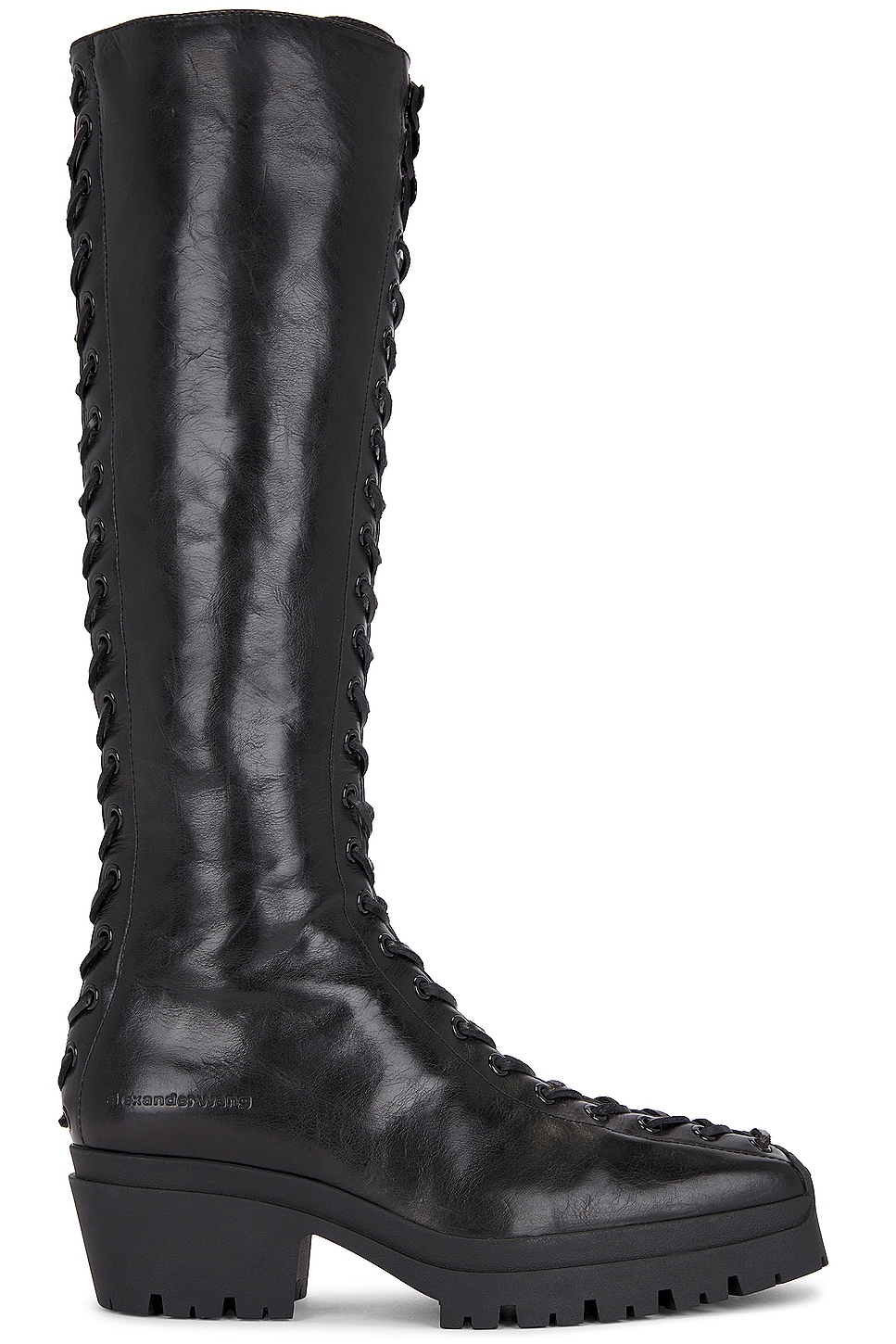 Image 1 of Alexander Wang Terrain Knee High Boot in Black