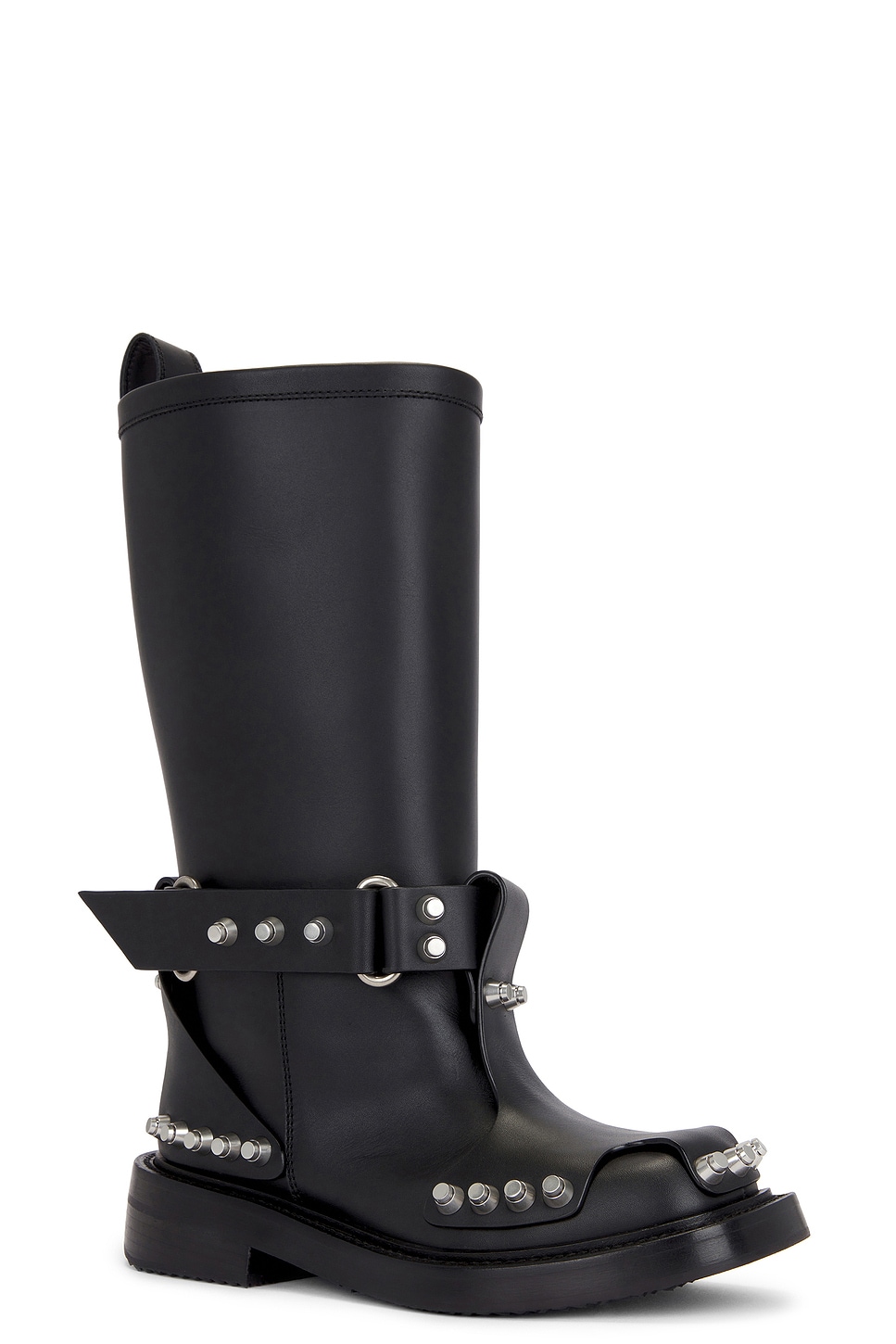 Shop Alexander Wang Dixon Buckle Boot In Black