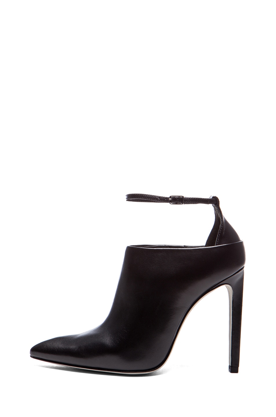 Image 1 of Alexander Wang Audrey Leather Booties in Black