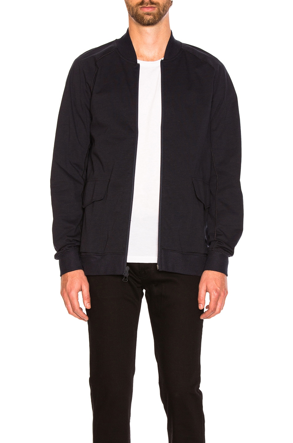 Image 1 of adidas by wings + horns Superstar Track Top in Night Navy