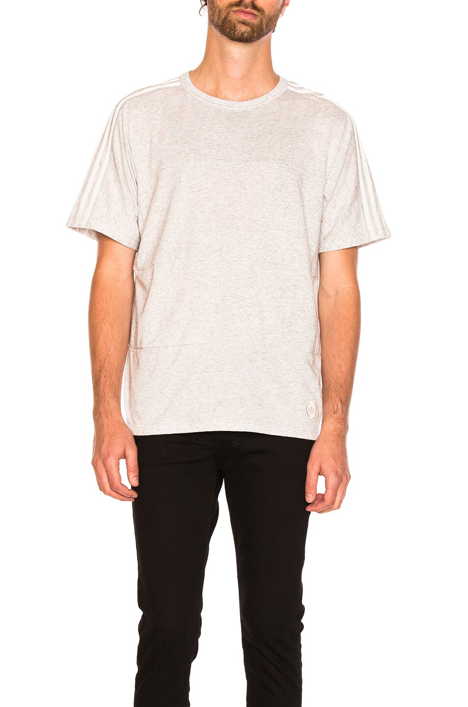 Image 1 of adidas by wings + horns Tee in Off White
