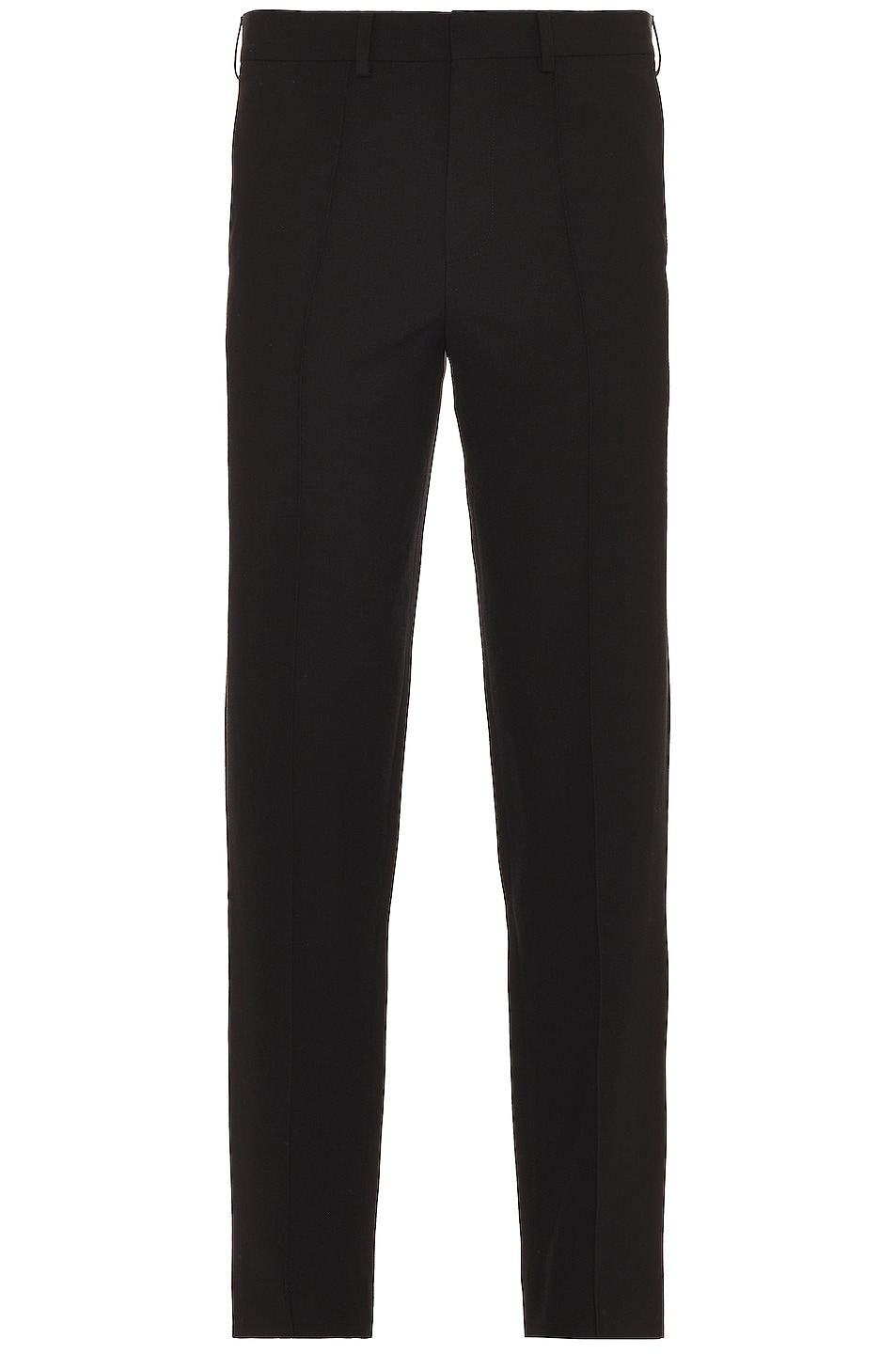Image 1 of Axel Arigato Supper Straight Wool Trousers in Black