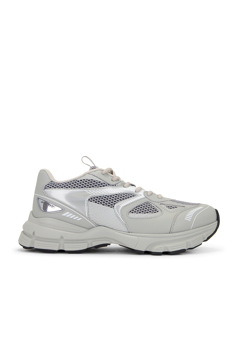 Image 1 of Axel Arigato Marathon Runner Sneaker in Grey & Silver