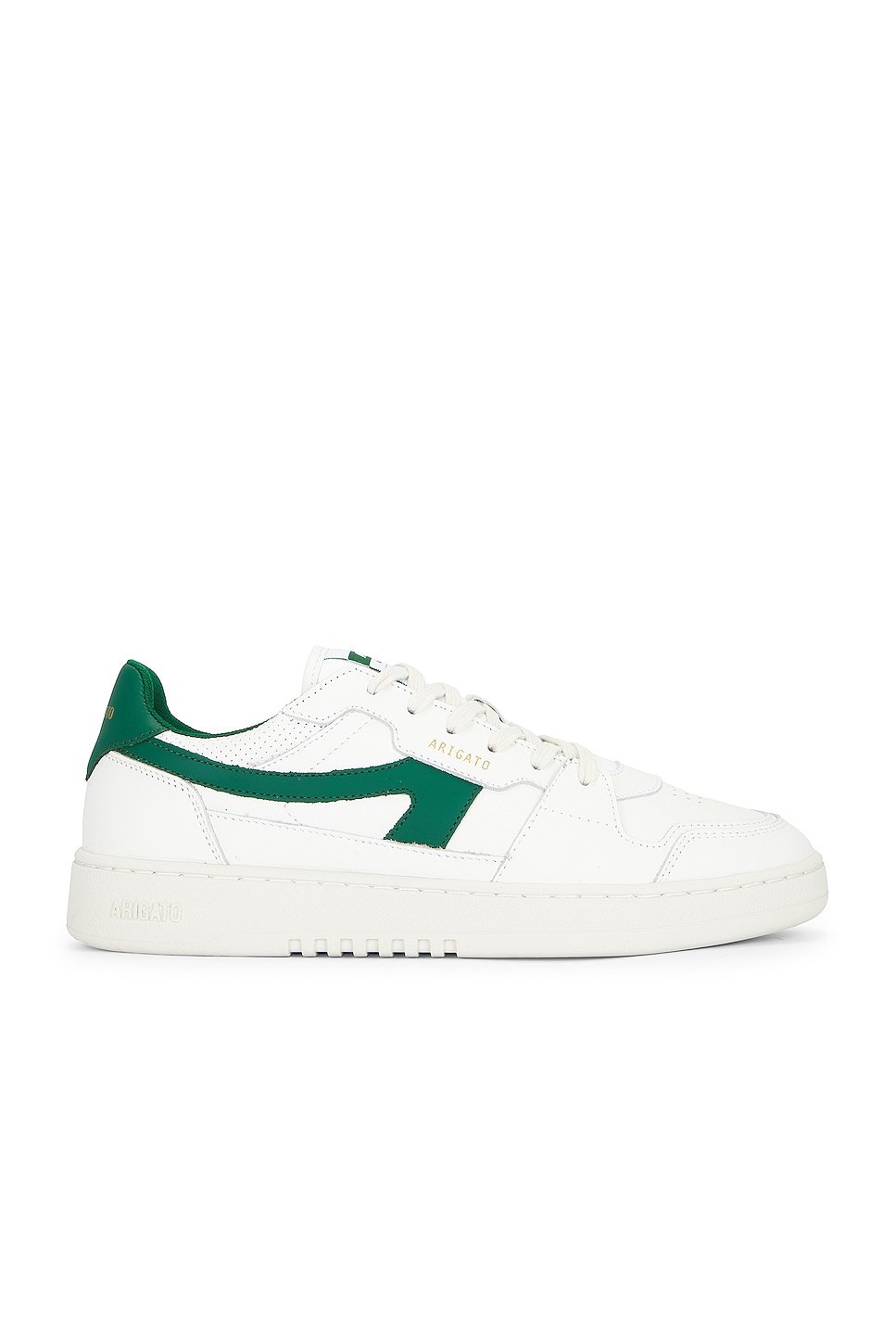 Image 1 of Axel Arigato Dice Stripe Sneaker in White & Green