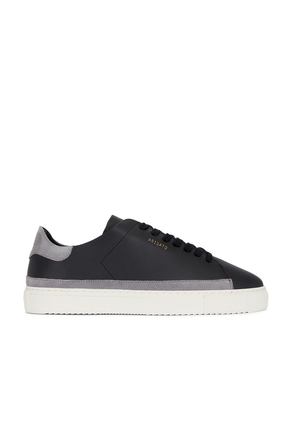 Shop Axel Arigato Clean 90 Triple Sneaker In Black & Grey