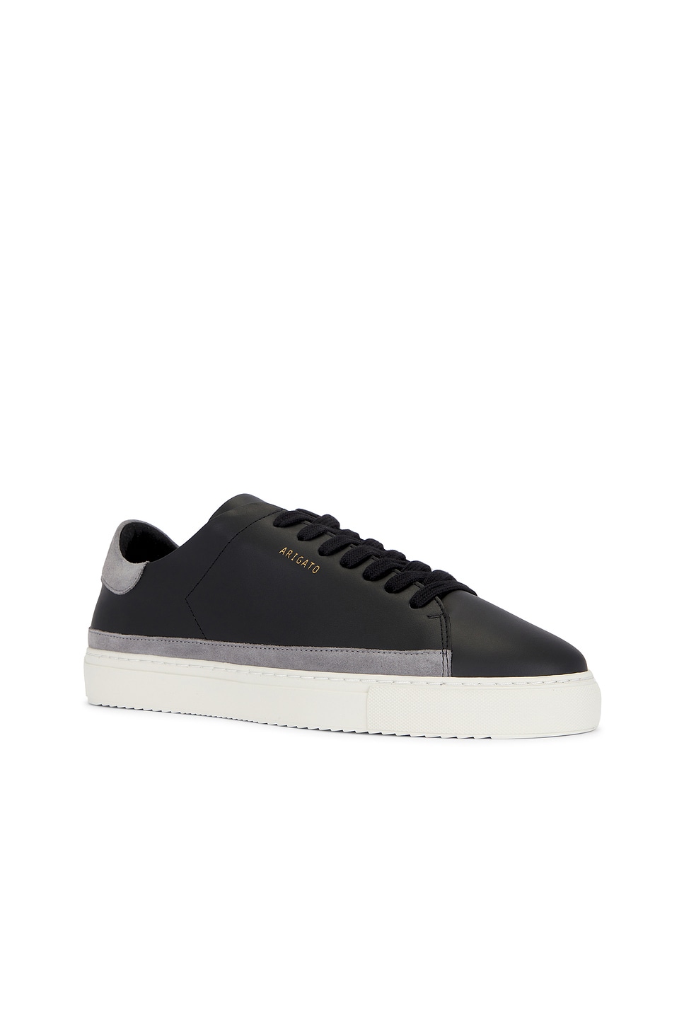 Shop Axel Arigato Clean 90 Triple Sneaker In Black & Grey