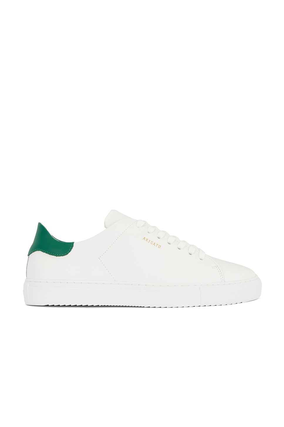 Shop Axel Arigato Clean 90 Sneaker In White & Green