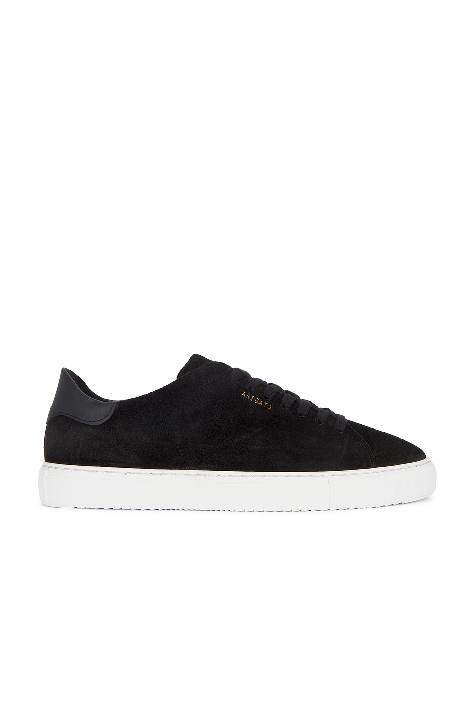 Shop Axel Arigato Clean 90 Suede Sneaker In Black & White