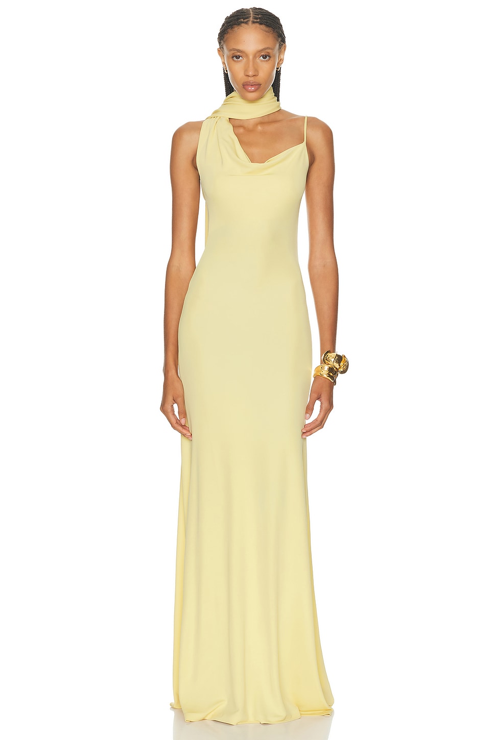 Image 1 of Aya Muse Wisp Dress in Buttercream